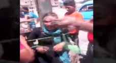 Video: Egyptian woman tied to electricity pole for attempted kidnapping