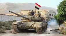 Syrian army advances towards Jordan border
