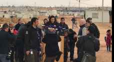 UNHCR Special Envoy Angelina Jolie in Zaatari Camp for the fifth time