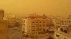 Winds stir dust across the Kingdom, temperatures significantly drop