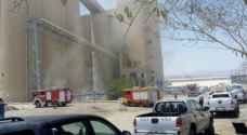 Seventh worker succumbs to injuries from Aqaba silos fire