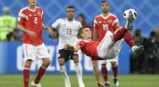 Russia knocks out Egypt