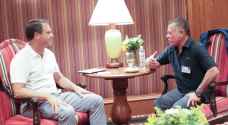 King Abdullah meets potential business investors at Sun Valley economic forum