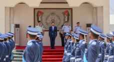 HRH Crown Prince Al Hussein attends Air Force cadets graduation