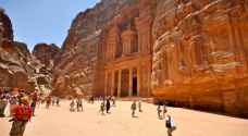 Tourists visiting Jordan: 10.5% higher in 2018