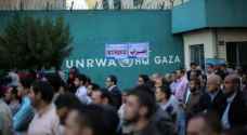 UNRWA mass strike
