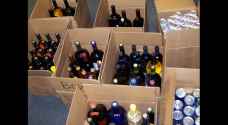 Three arrested in Amman over illegal homemade alcohol