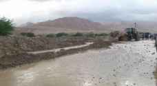 Ghor Al-Safi suffers mudslides