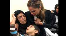 Queen Rania visits bereaved families