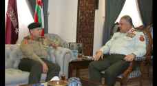 Jordanian Army Chief receives Kuwaiti military delegation