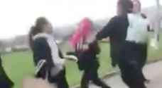 Video: Syrian refugee girl attacked at UK school a month after brother's shocking assault