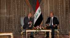 Razzaz meets Iraqi President, talk investment opportunities