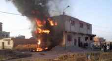 Ten Syrian citizens injured in house fire in Mafraq