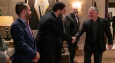 King meets with Jordanian entrepreneurs