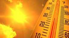 Warm air mass to affect Jordan