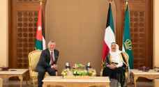 King, Kuwaiti emir reaffirm strong Jordan-Kuwait ties