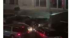 Video: Armed clash broke out in Sweifieh last night
