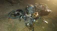One killed, two injured in two-motorcycle collision accident in Irbid