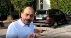 Video: Lebanese demonstrators destroy vehicle of Jordanian citizen