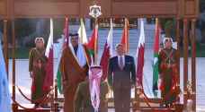 King receives Qatari Emir at QAIA