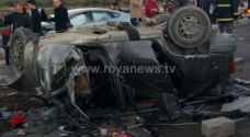 389 car accidents in Jordan on Sunday