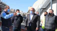 Mayor of Amman inspects ongoing projects in the capital