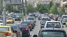 Amman witnesses major traffic jams