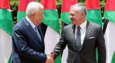 King Abdullah II to meet Abbas in Amman Wednesday