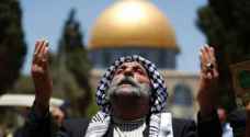 Around 35,000 Palestinians perform Friday prayer at Al-Aqsa Mosque