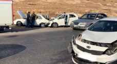 IMAGES: Multi-car collision occurs in Amman
