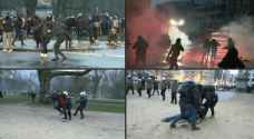 Clashes erupt after Belgian COVID-19 measures protest