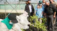 King visits Jordan Valley farms; urges support for farmers to increase production, exports