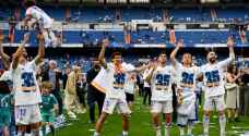 Real Madrid celebrate 35th Spanish La Liga title