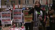 Hundreds rally in New York to condemn killing of Shireen Abu Akleh