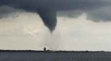 Rare tornado kills one in Netherlands