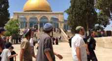 Israeli Occupation will not restrict settlers' storming of Al Aqsa Sunday: Roya correspondent