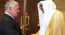 King receives Bahrain FM