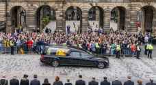 Tears for Queen Elizabeth II as coffin rests in Scotland