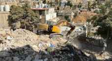3,000 cubic meters of rubble removed from collapsed Al-Weibdeh building