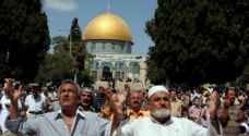 40,000 worshipers perform Friday prayers in Al-Aqsa Mosque