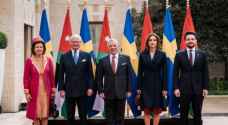 King receives King Carl XVI Gustaf and Queen Silvia of Sweden