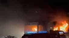 Huge fire breaks out in famous beauty center in Abdoun