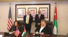 Jordan, US sign annual grant agreement for budget support