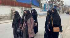 Afghan girls sit leaving exams despite no school for a year