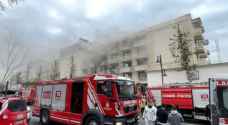 Fire breaks out in hotel in Turkey