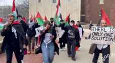American students chant for Palestinian Intifada, accused of racism