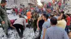 Residential building collapses in Aleppo, kills 10 people