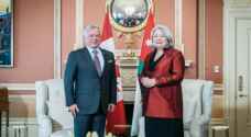 King meets Governor General of Canada