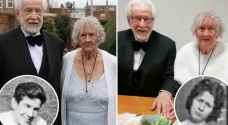 Two get married 60 years after falling in love