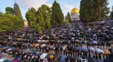 120,000 perform Eid al-Fitr prayer at Al-Aqsa Mosque